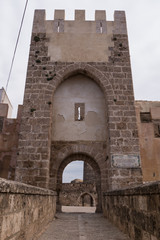 Fototapeta premium Castillo de Buñol - Katalonien - Eingang 