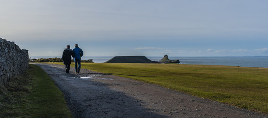 Winter Walk, Gower Wales, UK