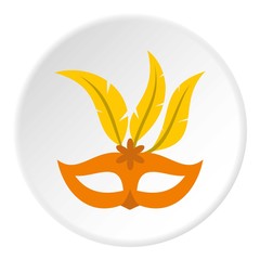 Obraz premium Mask icon circle