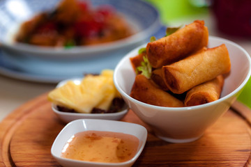 Vegetable Spring Rolls
