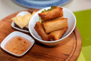 Vegetable Spring Rolls 