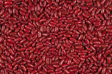 Background in the form of grains of red haricot