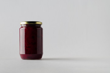 Pickled Beets Jar Mock-Up