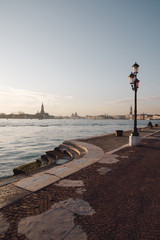 Skyline of Venice during sunrise