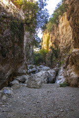 Patsos gorge view, Crete, Greece
