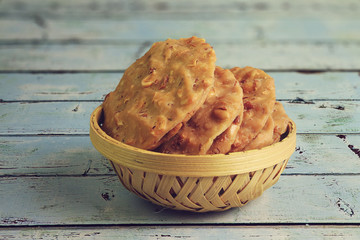 South Indian Home Made Spicy thattai snacks