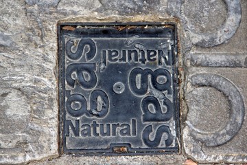 utility cover in Barcelona Spain