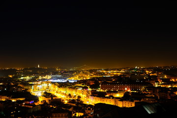 Lissabon at night