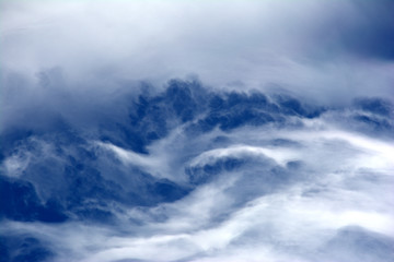 clouds in the sky