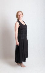 Fototapeta premium studio portrait of a woman
