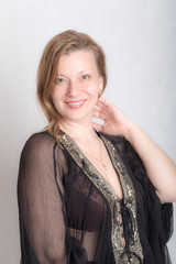 portrait of a smiling woman