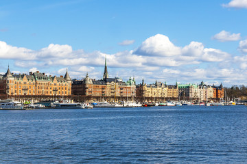 Obraz premium Aerial panorama of Stockholm, Sweden