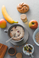 Healthy breakfast variety