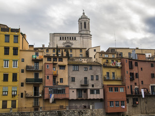 Panor&aacute;mica de Gerona (Catalu&ntilde;a)
