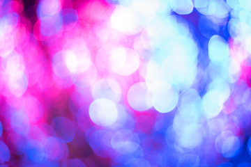 Fototapeta premium Bokeh Hintergrund in Blau und Magenta Struktur 