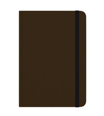 Blank Notebook Isolated