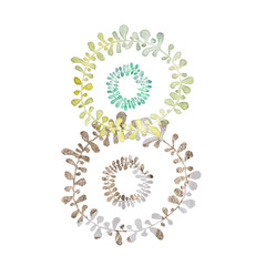 8 march postcard, greeting watercolor floral invitation, spring day, eight march, rustic illustration, boho wedding image.