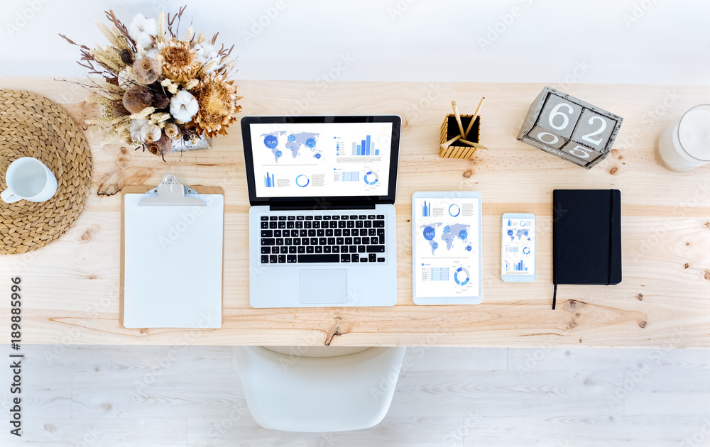 Canvas Prints responsive financial website