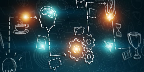 Manuscript project presentation sketch