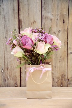 Blumenstrauß - Rosen - Muttertag - Valentinstag Blumen