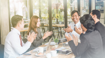 Business Team Meeting Working Presentation Concept