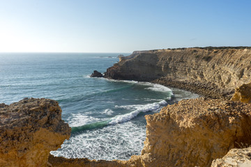 Scogliere sull'oceano, Portogallo