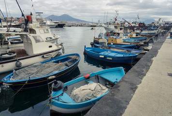 Panorama sul golfo di Napoli
