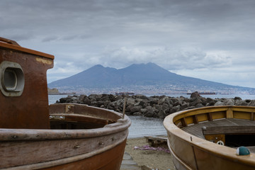 Panorama sul golfo di Napoli