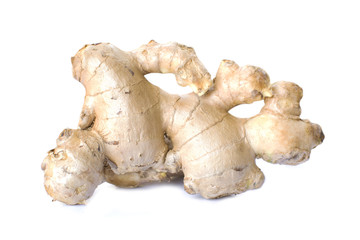 ginger on white background