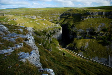Malham Cove in the Yorkshire Dales National Park