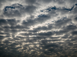 Sky with clouds