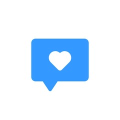 Message 01 Flat - Favorite Message Icon