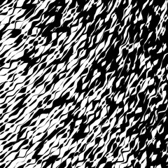 Black and White Wave Stripe Optical Abstract Background