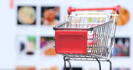 Shopping online concept