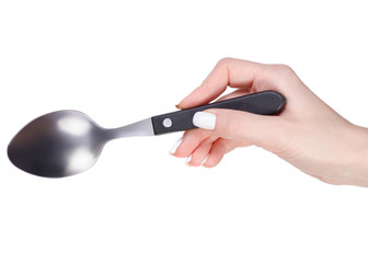 Spoon in hand
