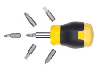 Screwdriver with nozzles