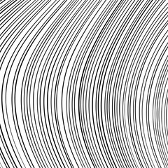 Black and White Wave Stripe Optical Abstract Background