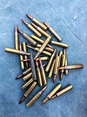 The 5.56×45mm ammo
