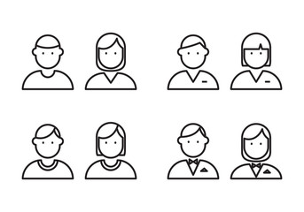 icon people, vector