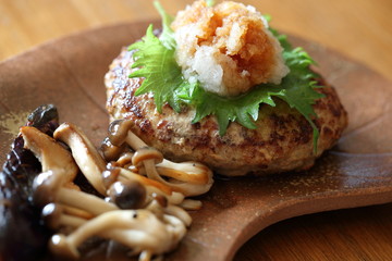 和風おろしハンバーグ　Hamburger steak with grated radish