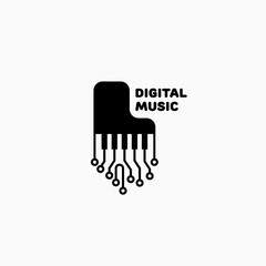 Digital music logo