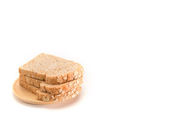 whole wheat bread, bio ingredients, very healthy