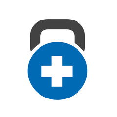 Positive, Plus, Fitness, Gym Logo Vector