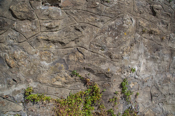 A texture of stones, also suitable as a background