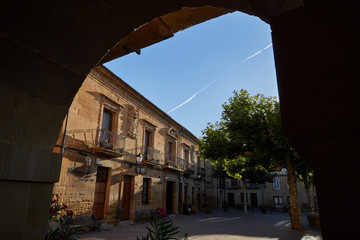 San Vicente de la Sonsierra village in La Rioja province, Spain