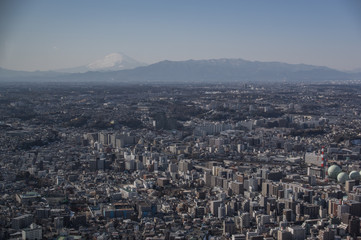 Obraz premium Yokohama city view, Japan