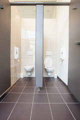Naklejka na ściany i meble doors from toilets