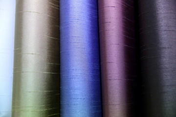 Colorful fabric is used to design out all kinds of clothes for women and men, it can be canvas or cotton, and even silk all suitable for clothes.
