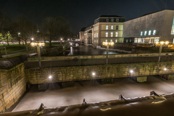 Downstream in Hannover - Stromabwärts in Hannover