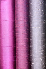 Colorful fabric is used to design out all kinds of clothes for women and men, it can be canvas or cotton, and even silk all suitable for clothes.
